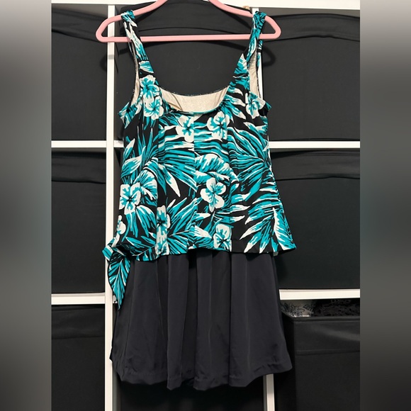 Azul Tropical Floral Tank Top and Skirt Set - Picture 3 of 6